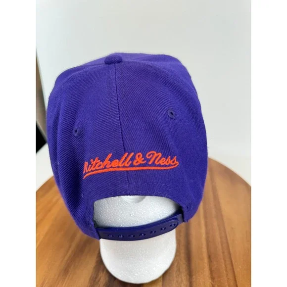 Phoenix Suns Swingman Hat Cap Mitchell & Ness Hardwood Classic Snapback Mauve - Picture 4 of 14